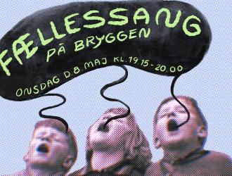 Fællessang på Bryggen onsdag den 8. maj kl. 19.15 - 20
